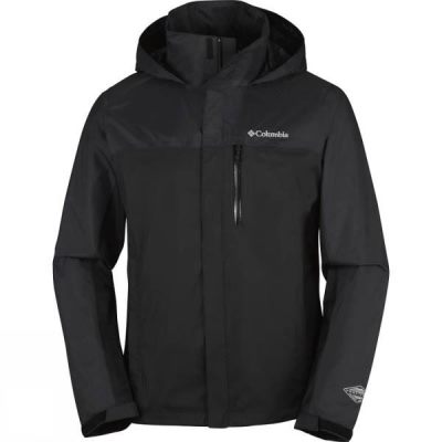 Columbia Pouration Dual - Férfi Dzseki - Fekete (Magyarország EIW074268)